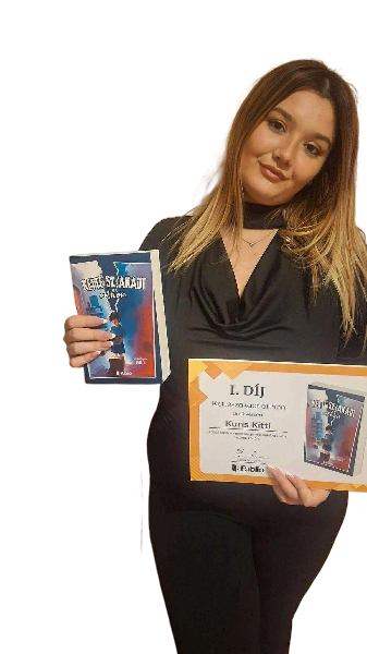 Kuris Kitti Eszterházy Károly Katolikus Egyetem Gyakorló Általános Iskola, Gimnázium, Alapfokú Művészeti Iskola és Technikum Publio Antológia 2025 1.díj